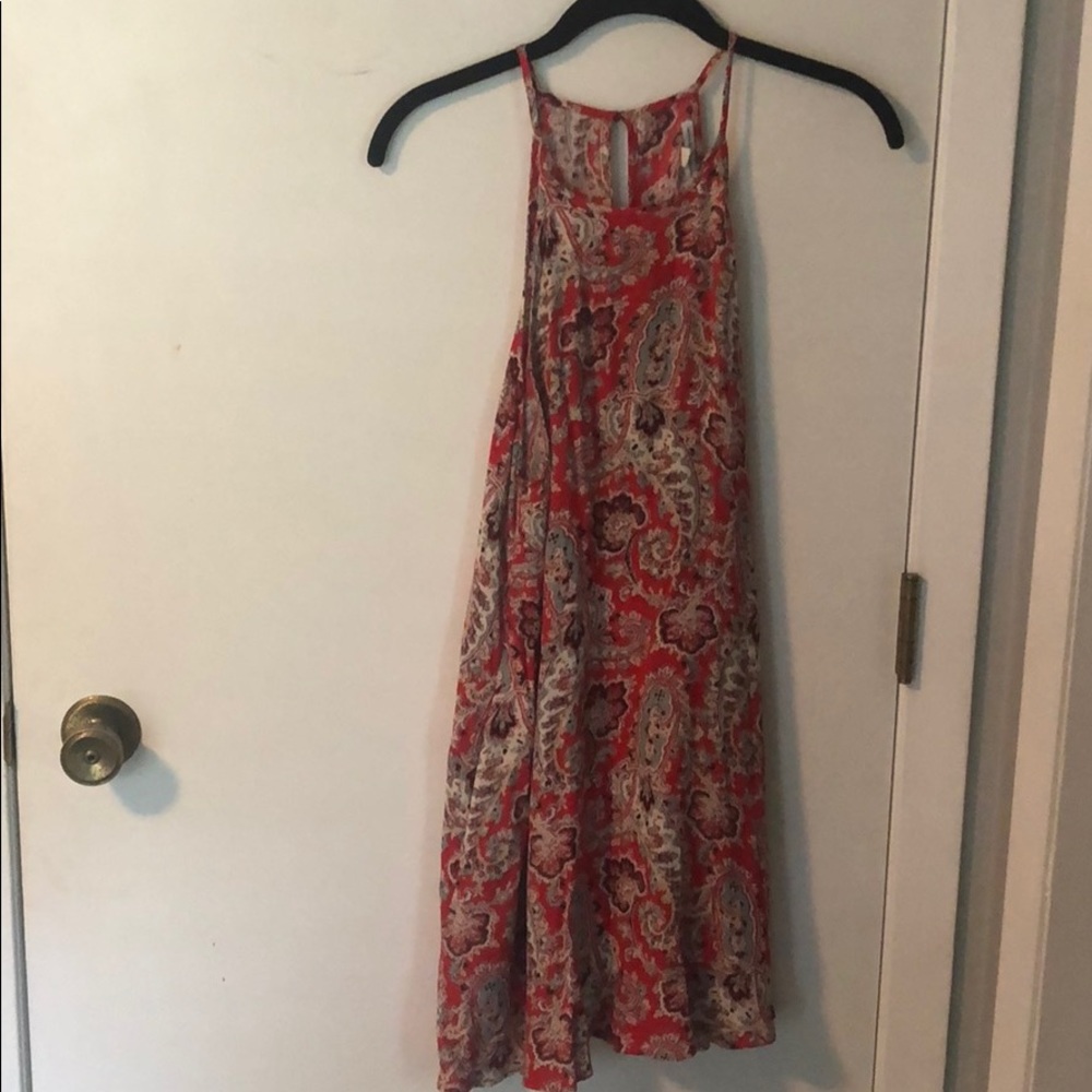 American Eagle | Flowy Red Dress
